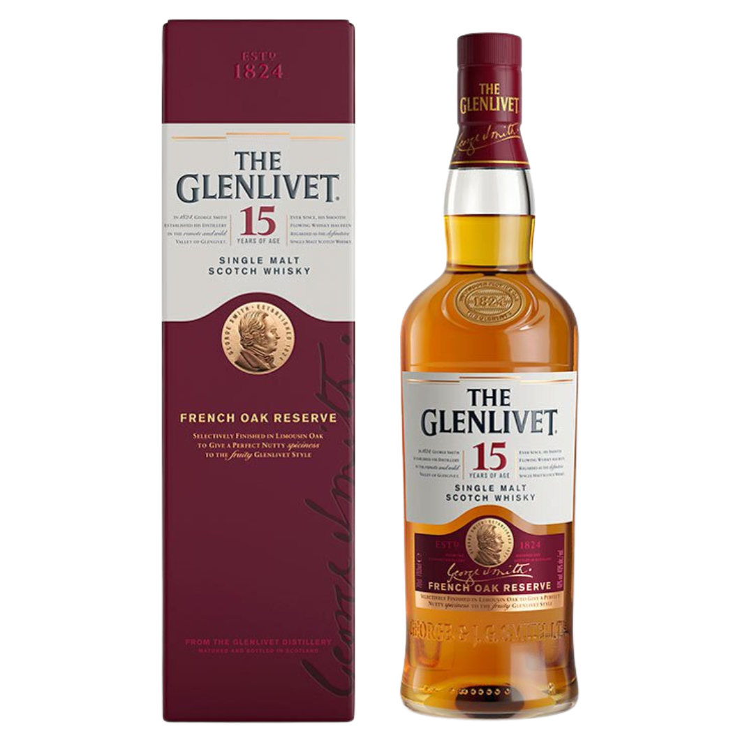 The Glenlivet 格蘭利威15年單一麥芽威士忌700ml