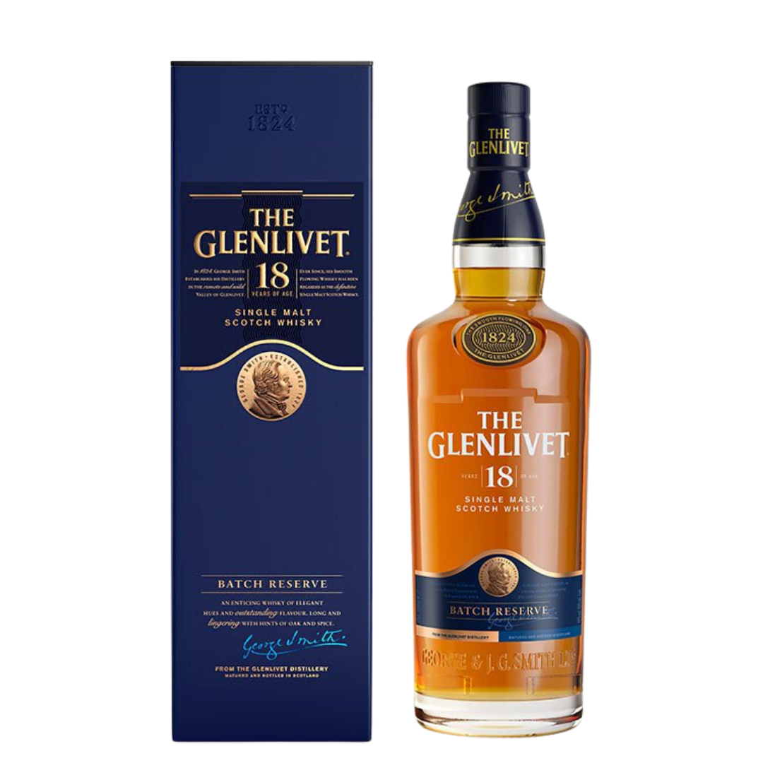 The Glenlivet 格蘭利威18年單一麥芽威士忌 700ml