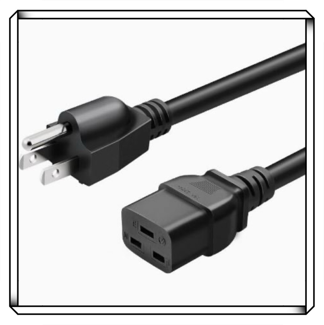 美規 NEMA 5-15P插頭 轉 IEC C19 插座 15A電源轉接線 純銅12AWG 伺服器 UPS 機櫃