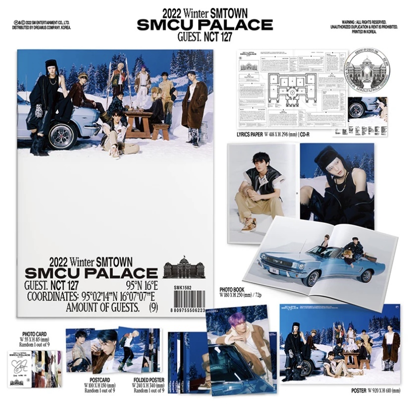 SMCU PALACE GUEST NCT127 album