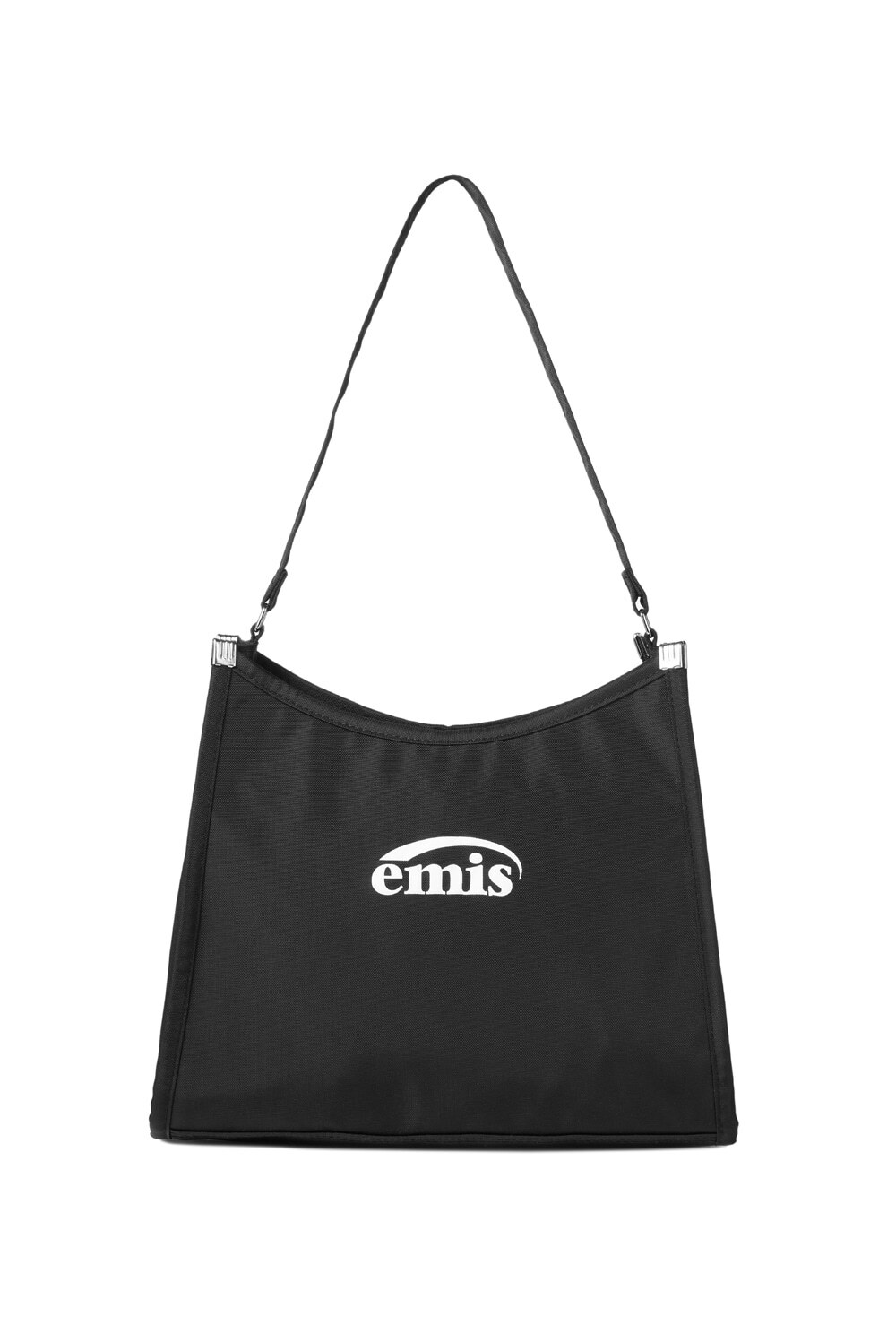 emis SQUARE HOBO BAG - BLACK