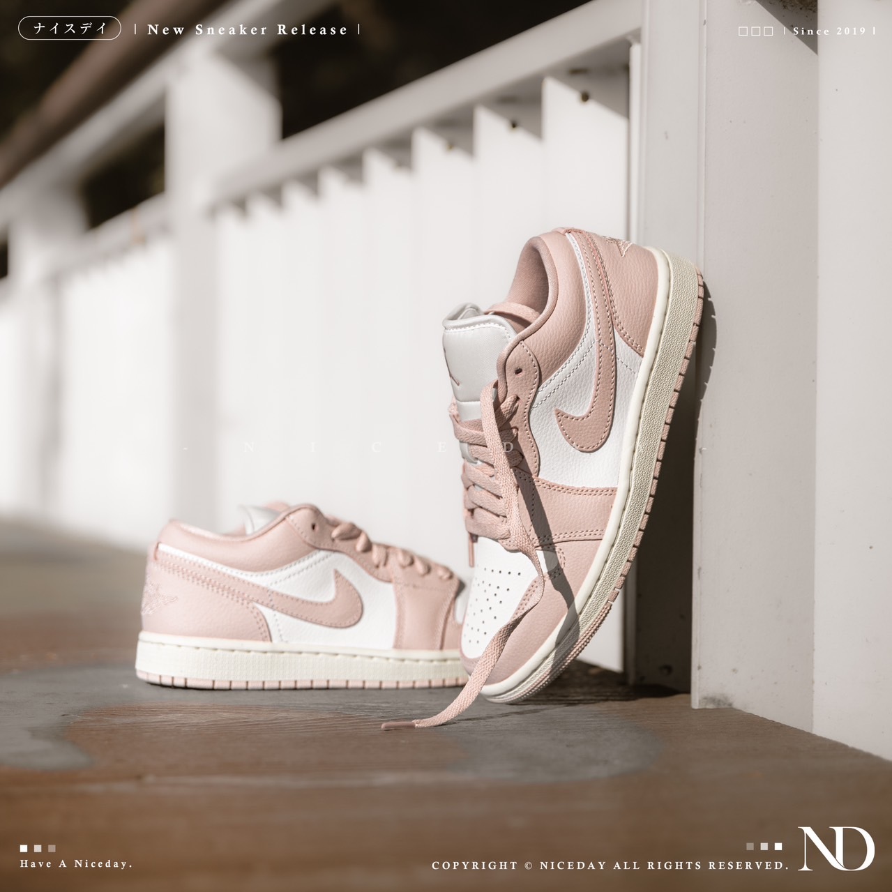 NICEDAY 現貨 Air Jordan 1 Low 草莓牛奶 女款 DC0774-162