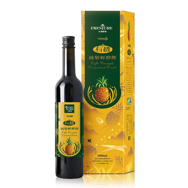 大漢酵素 有機鳳梨輕酵飲 500ML/瓶