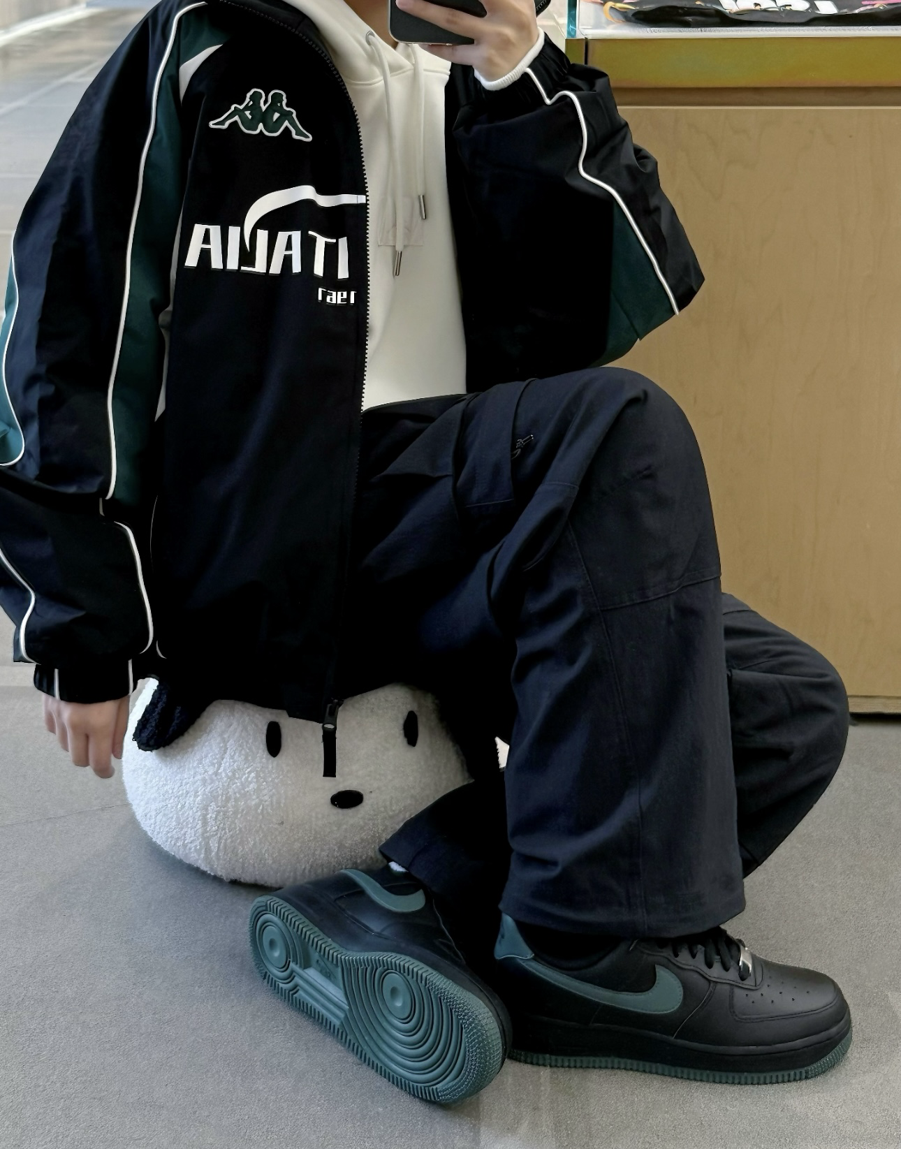 Nike Air Force 1 Vintage GreenBlack 黑綠 FJ4146-001