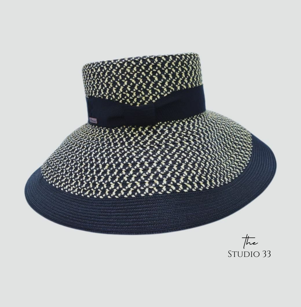 平頂優雅大沿帽