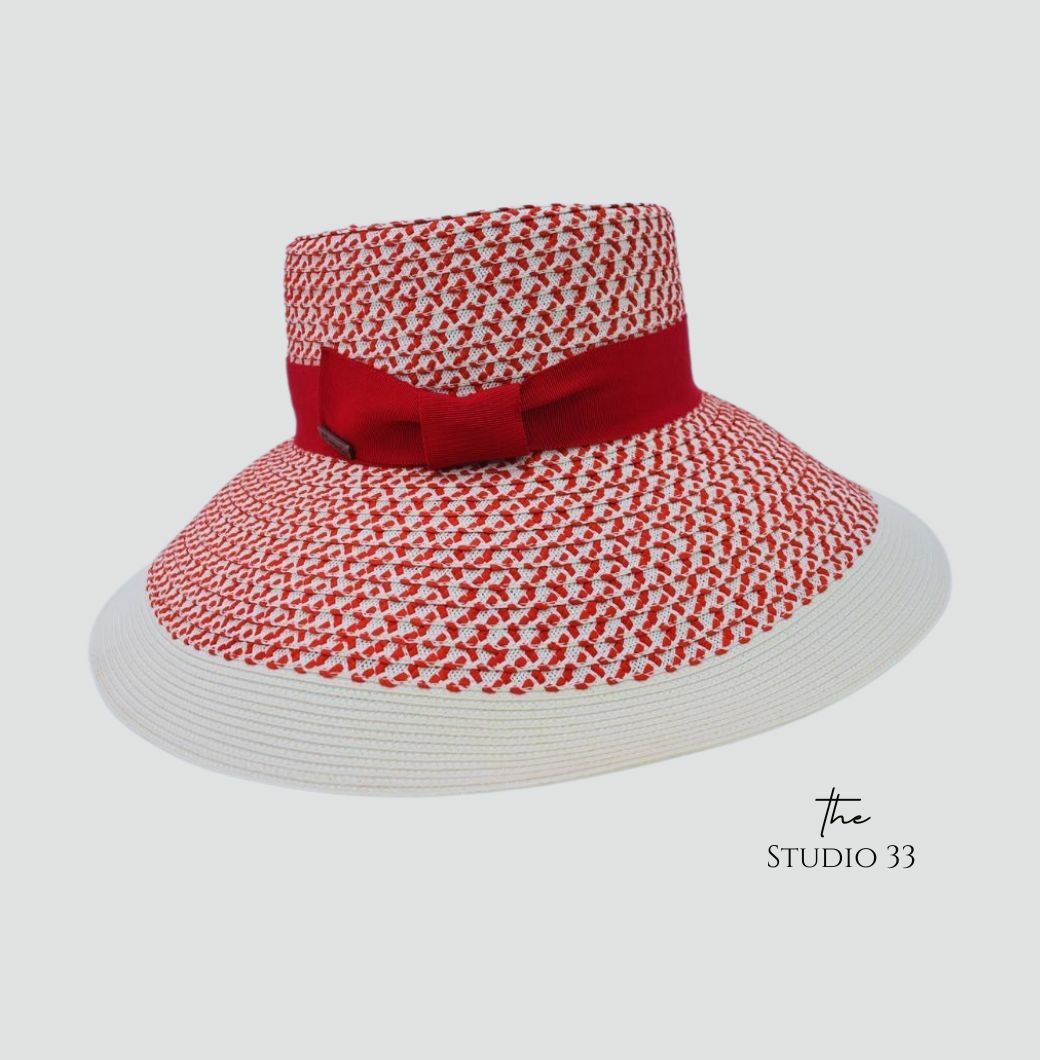 平頂優雅大沿帽