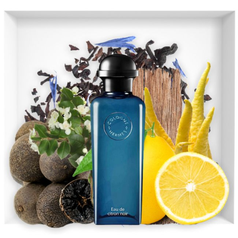 Hermes 愛馬仕 黑色香櫞(黑檸檬) 古龍水 100ml (Barcode: 3346132004903)