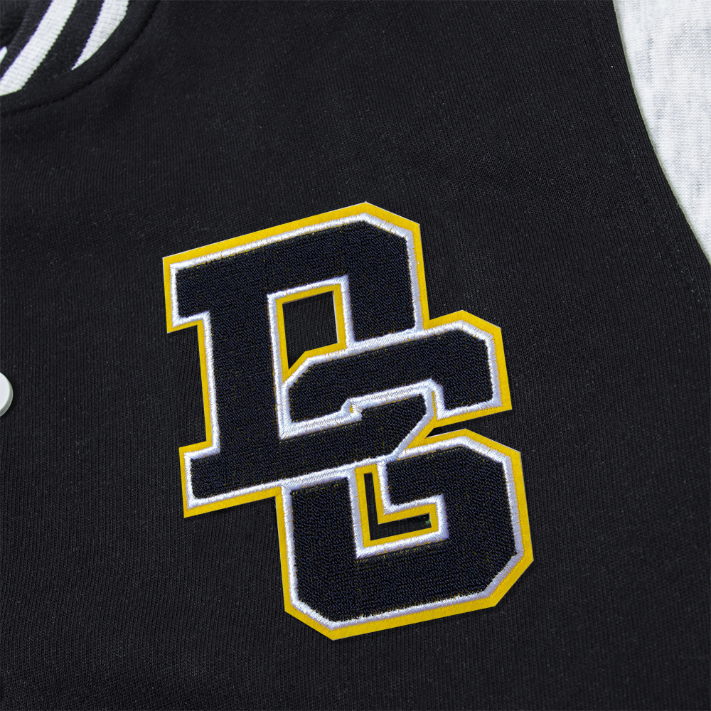 立體繡花經典棒球外套