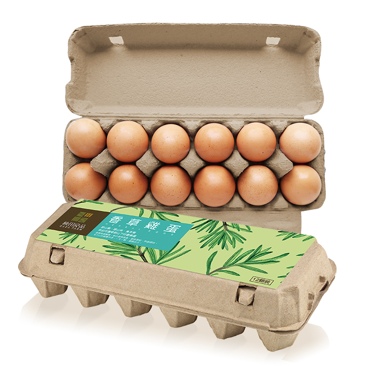 秧田良品 香草雞蛋 (12入/3盒/箱)