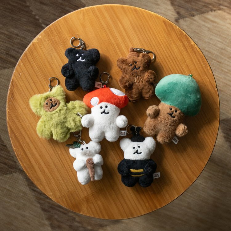 iSNEAKERS | DINOTAENG 矮袋熊 森林系列 吊飾 鑰匙圈