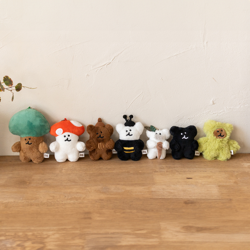 iSNEAKERS | DINOTAENG 矮袋熊 森林系列 吊飾 鑰匙圈