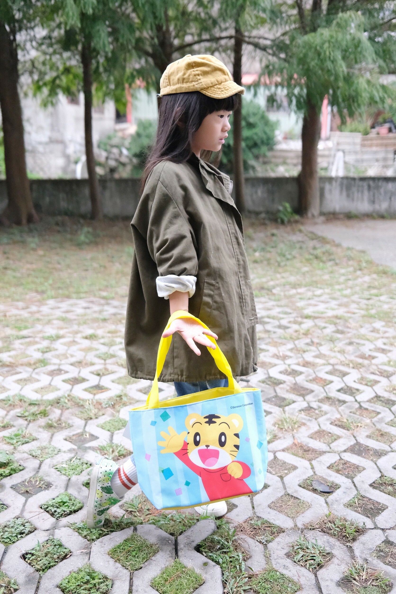 巧虎束口保溫袋(黃)