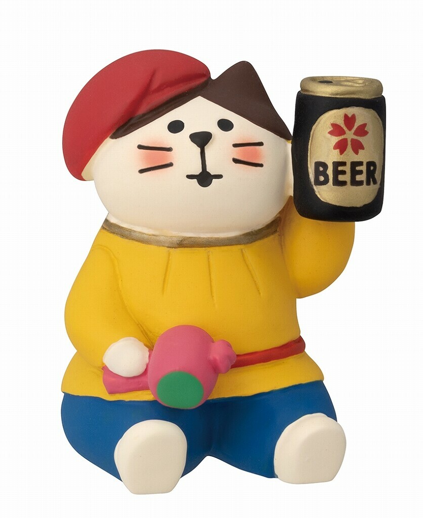 Concombre | 小紅帽乾杯貓貓 公仔