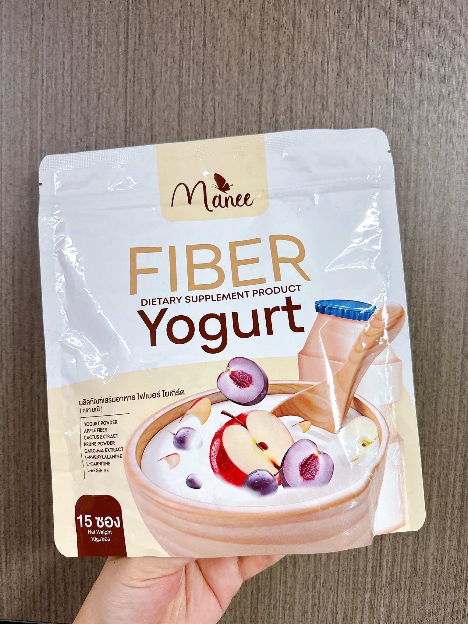 泰國 Manee 纖維優格酸奶 便秘 體重管理 脂肪阻斷劑