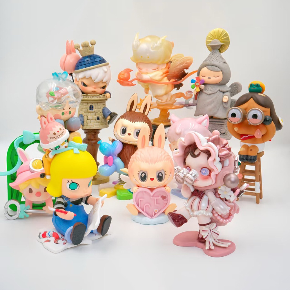 POP MART 泡泡瑪特 MOKOKO 尋找 MOKOKO 系列 拉布布 MOLLY 哭娃 DIMOO PUCKY SKULLPANDA 盲盒 吊卡 手辦