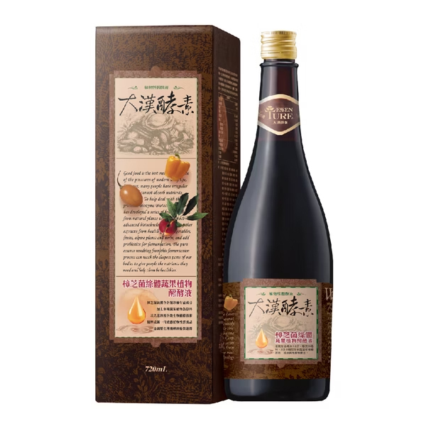 【大漢酵素】樟芝菌絲體蔬果植物醱酵液 720ML