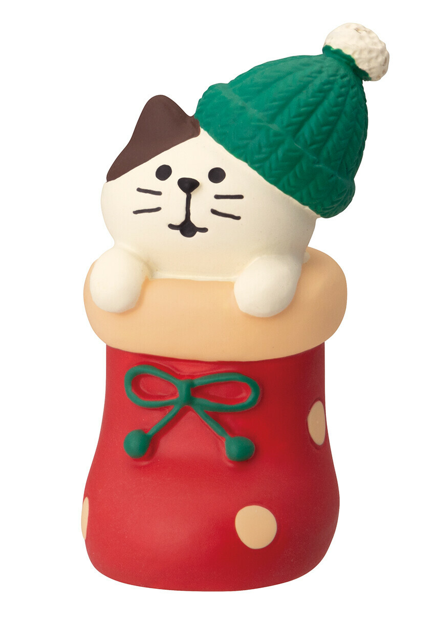 Concombre | 聖誕襪貓貓 公仔