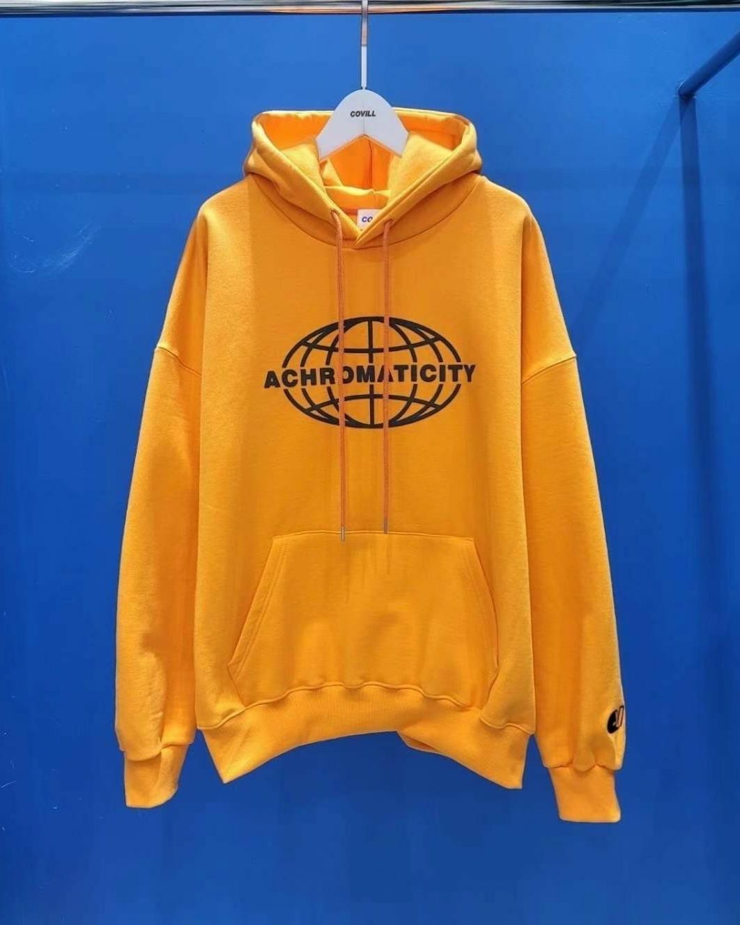 英文字圖案連帽衛衣 COVILL-145T