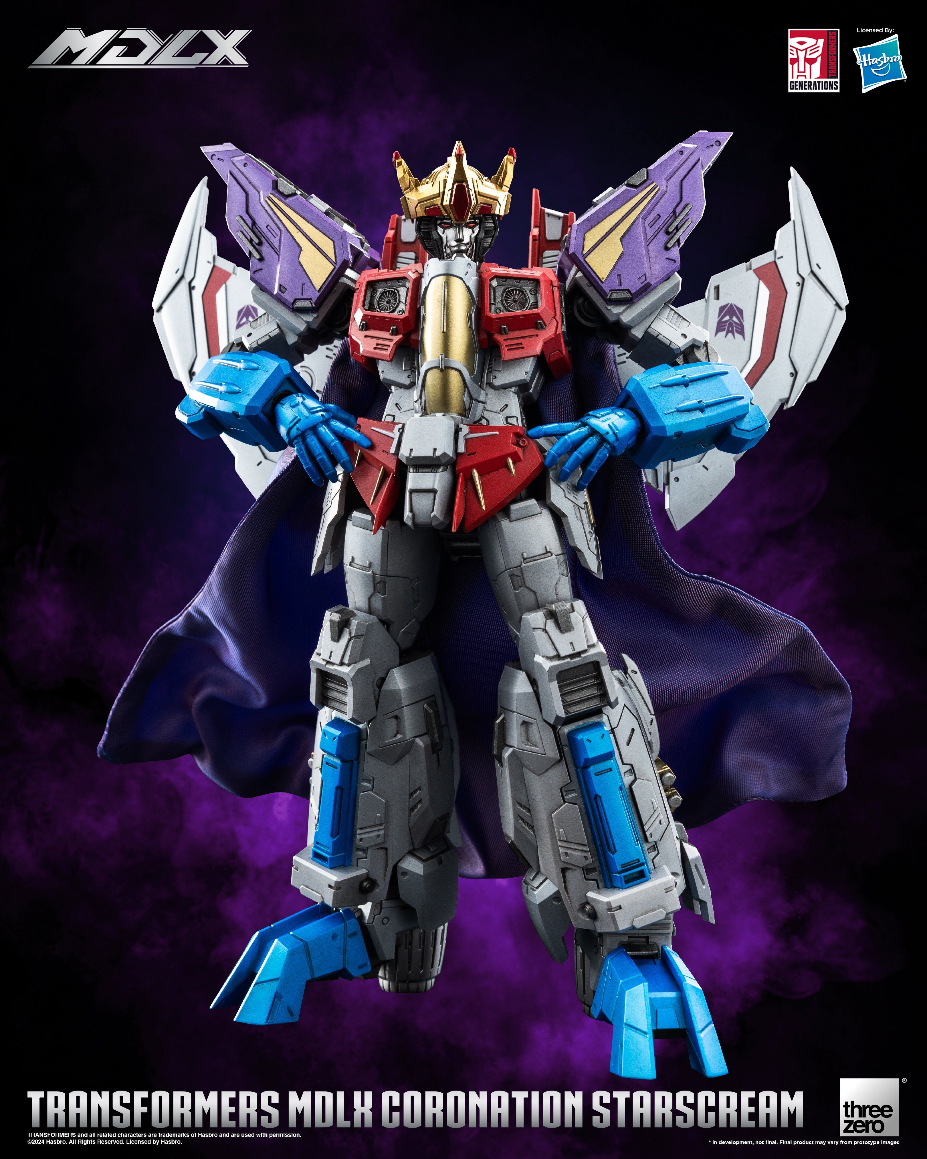 變形金剛：MDLX 帝王星星叫  Transformers - MDLX Coronation Starscream