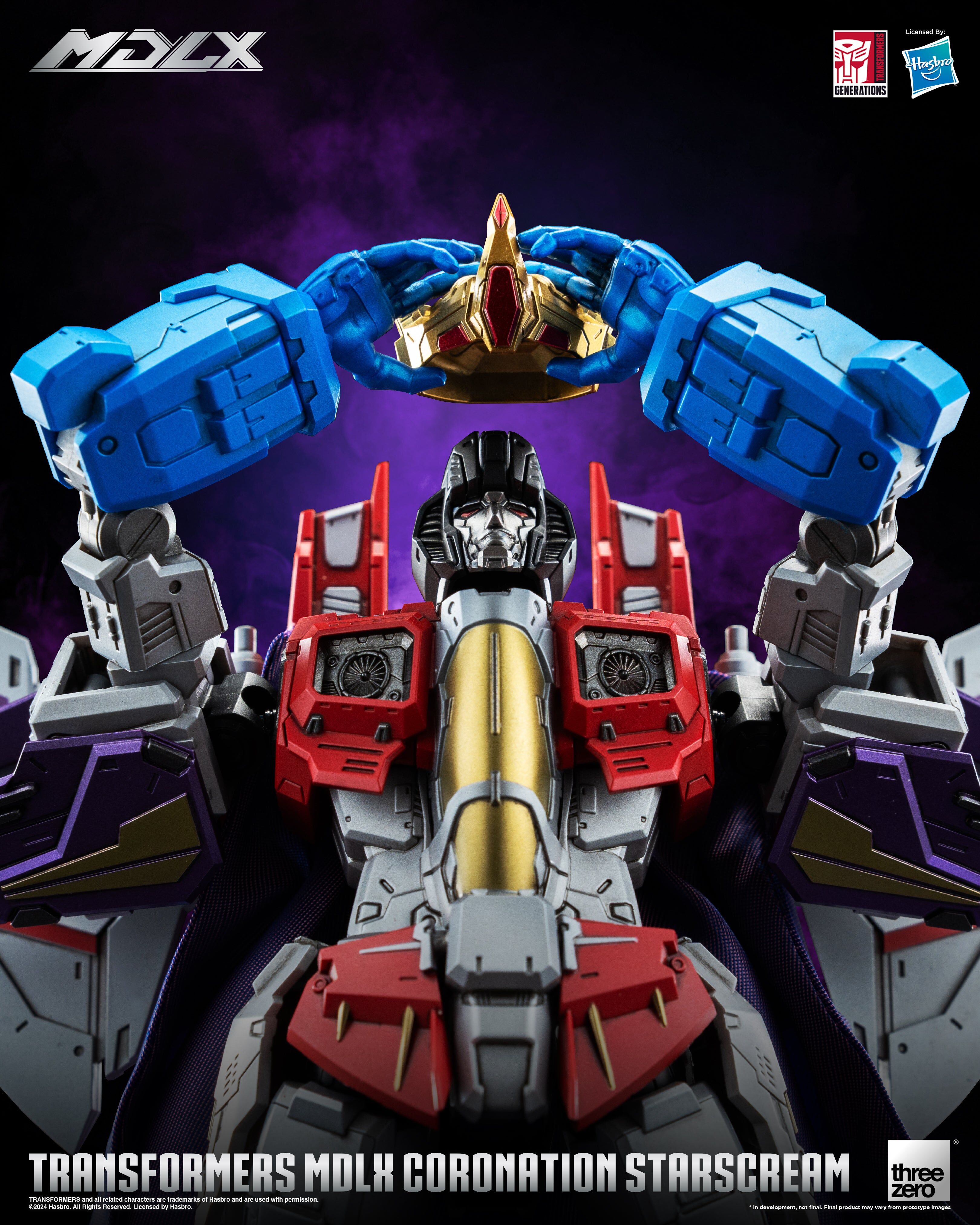 變形金剛：MDLX 帝王星星叫  Transformers - MDLX Coronation Starscream