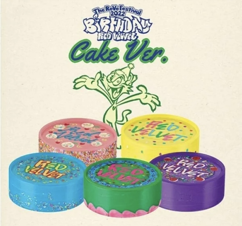 Red Velvet - Mini Album: The ReVe Festival 2022 - Birthday Cake Ver. Limited ( random)