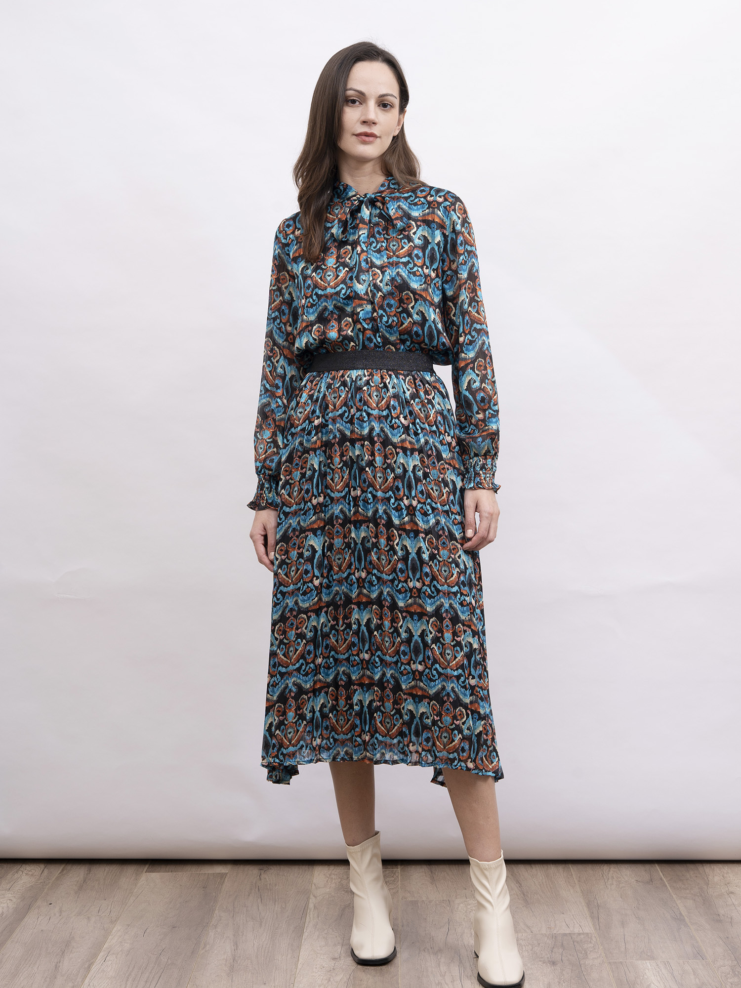 mi-tu 印花半身裙