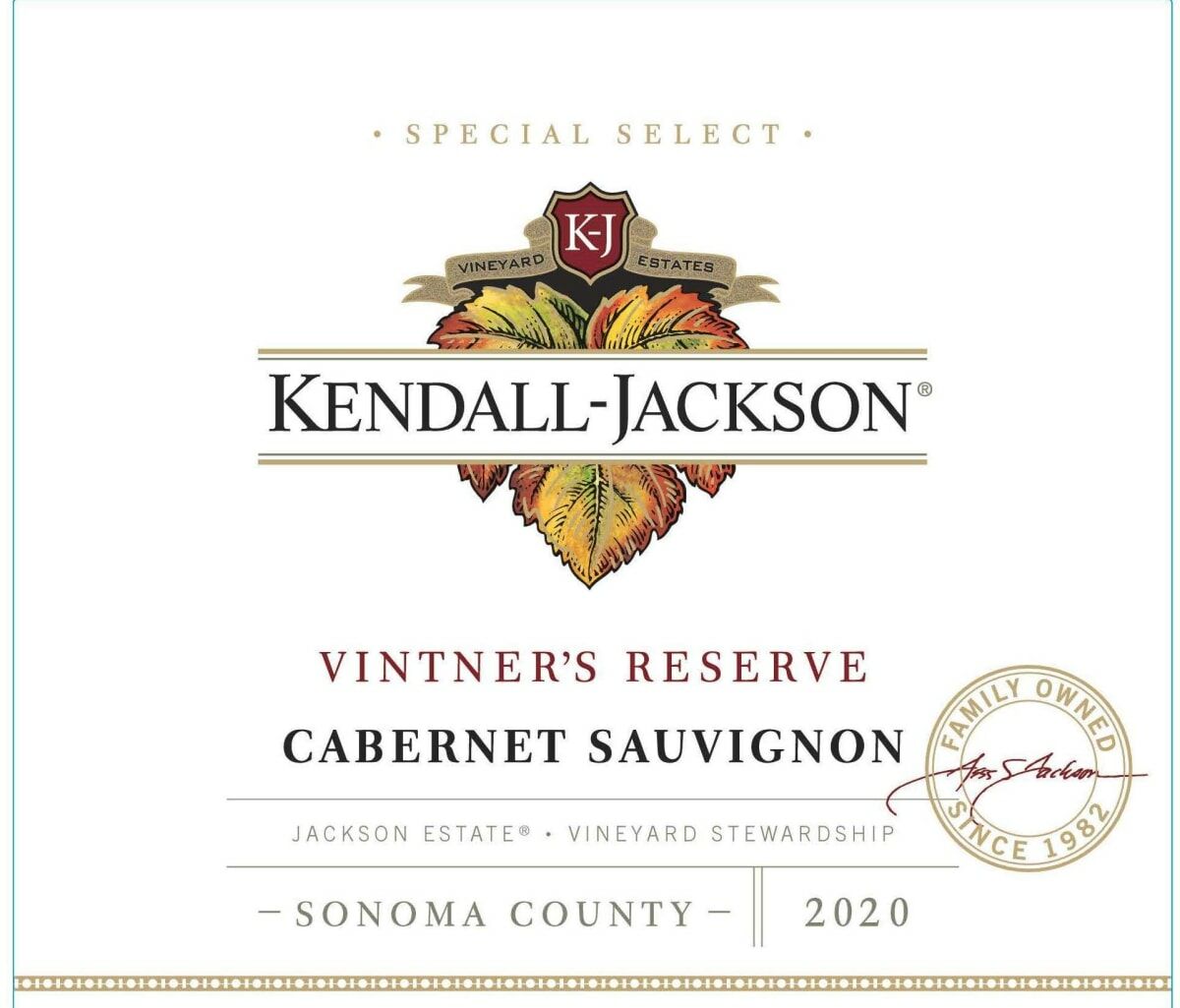 Kendall-Jackson Vintner's Reserve Cabernet Sauvignon 2020