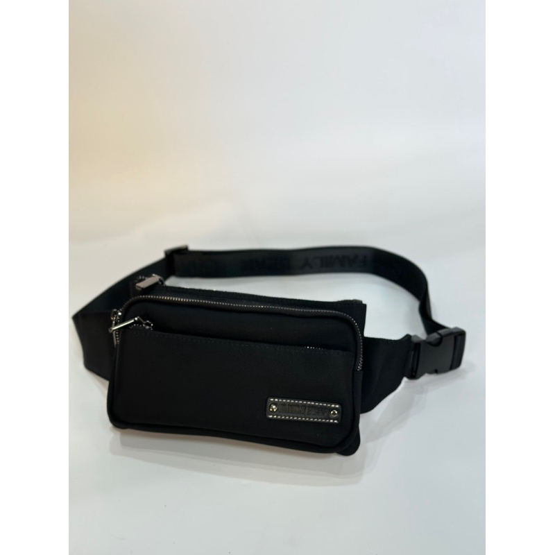 Family bear 胸包 腰包 黑（2876）