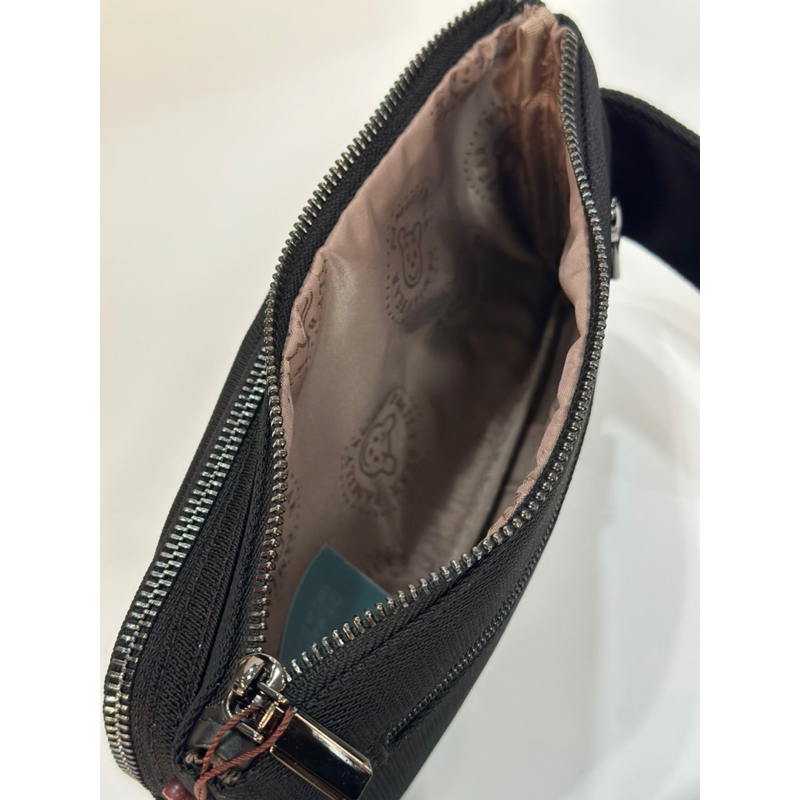 Family bear 胸包 腰包 黑（2876）