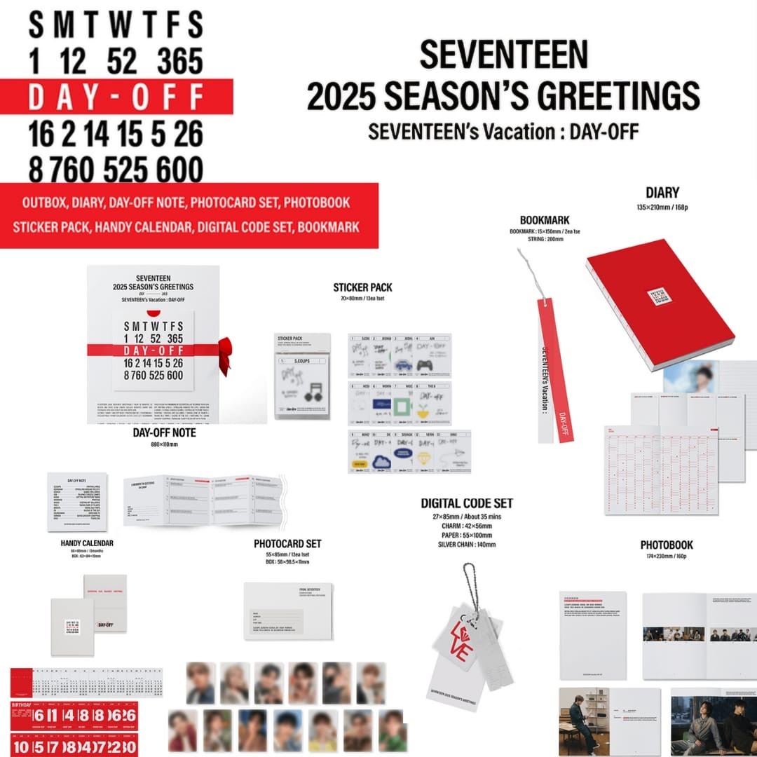 Seventeen Season Greetings 2025
