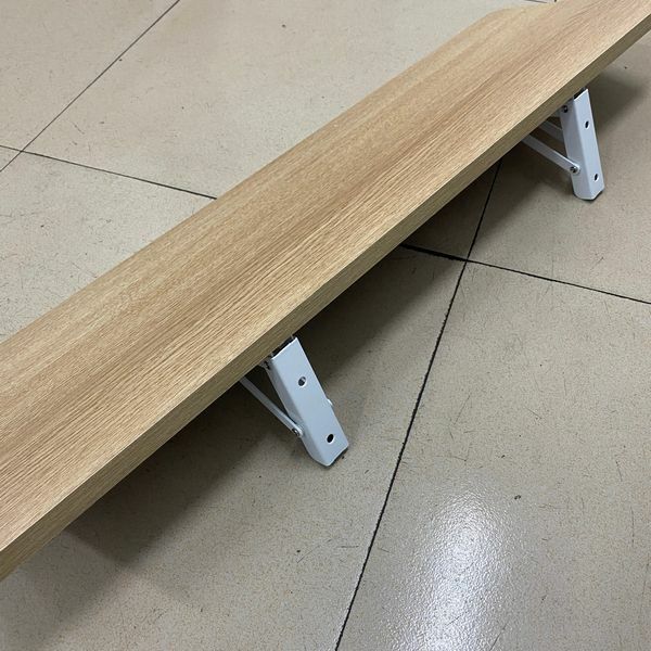 【特價品】牆上壁掛式書架 置物架 分隔架 （主圖色 長度：80.5cm 寬度：23.5cm 陳列品，有微瑕疵，介意勿拍）