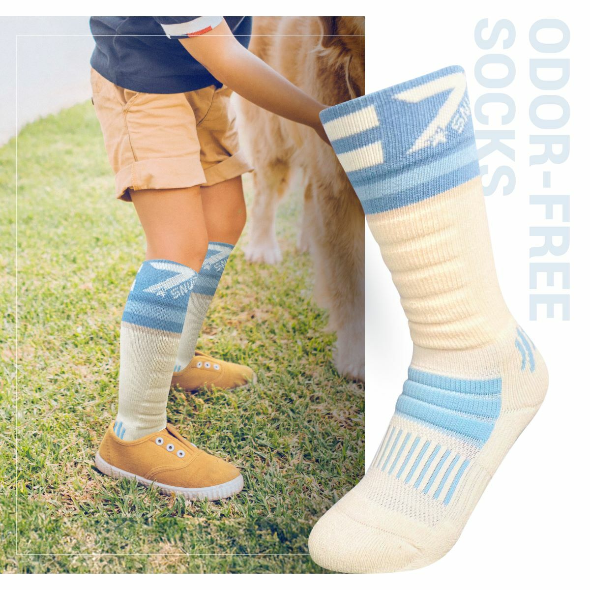 【sNug給足呵護】鐵靴阿山的故事書兒童襪禮盒