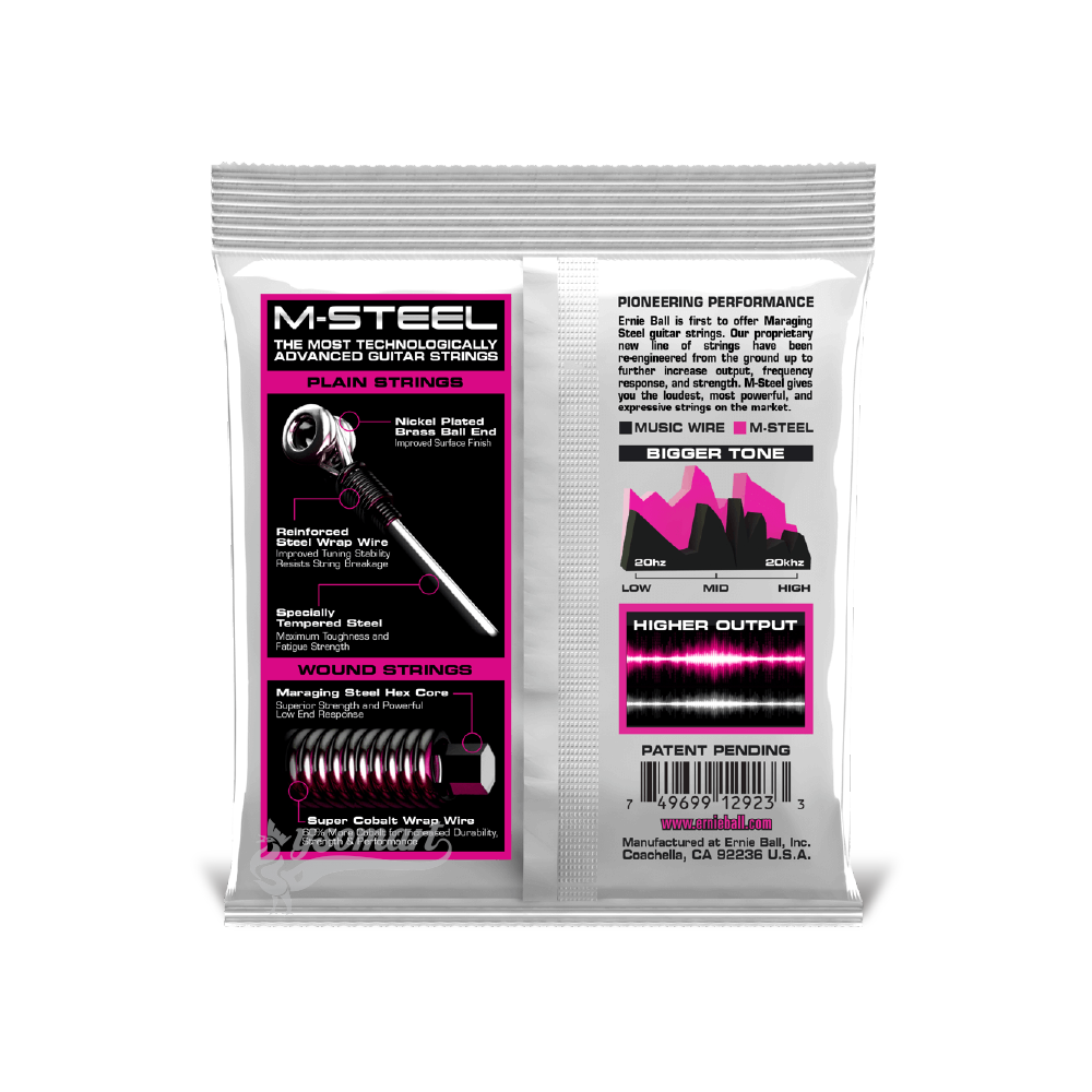 Ernie Ball 電吉他弦 009-042 Super Slinky M-Steel 2923