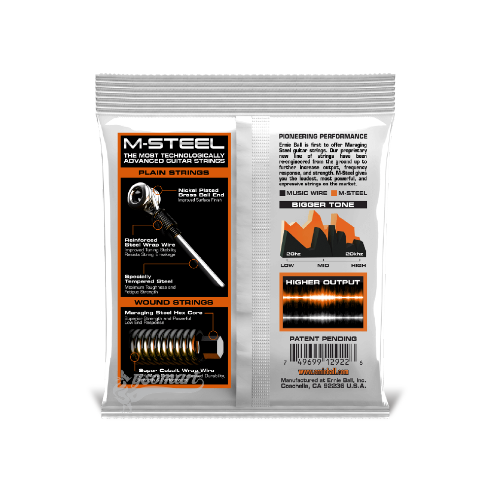 Ernie Ball 電吉他弦 009-046 Hybrid Slinky M-Steel 2922