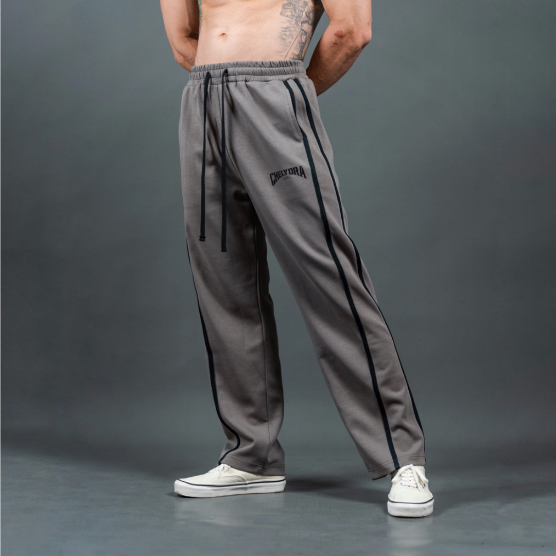 [OP-C] Straight Leg Sweatpants - Sand Beige