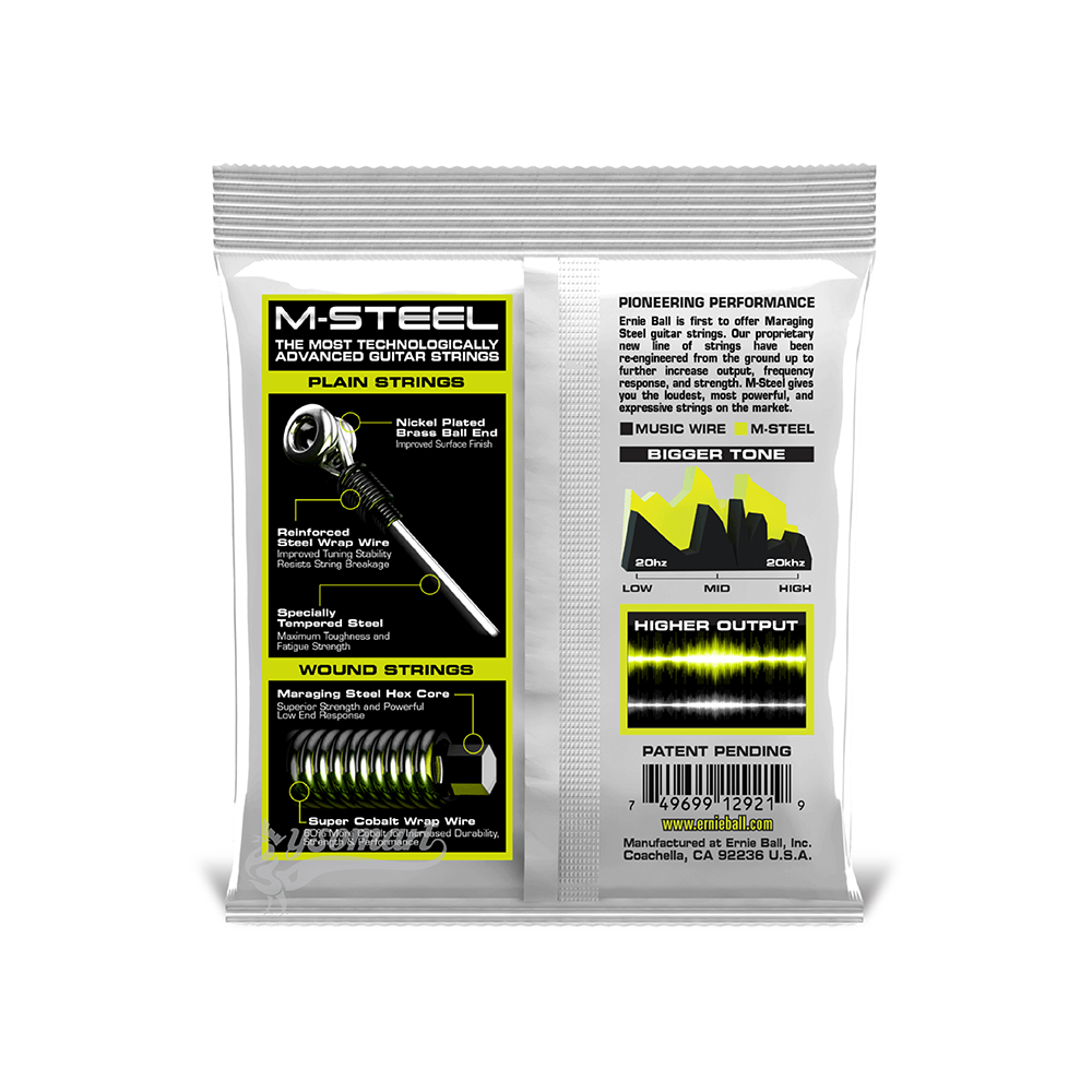 Ernie Ball 電吉他弦 010-046 Regular Slinky M-Steel 2921