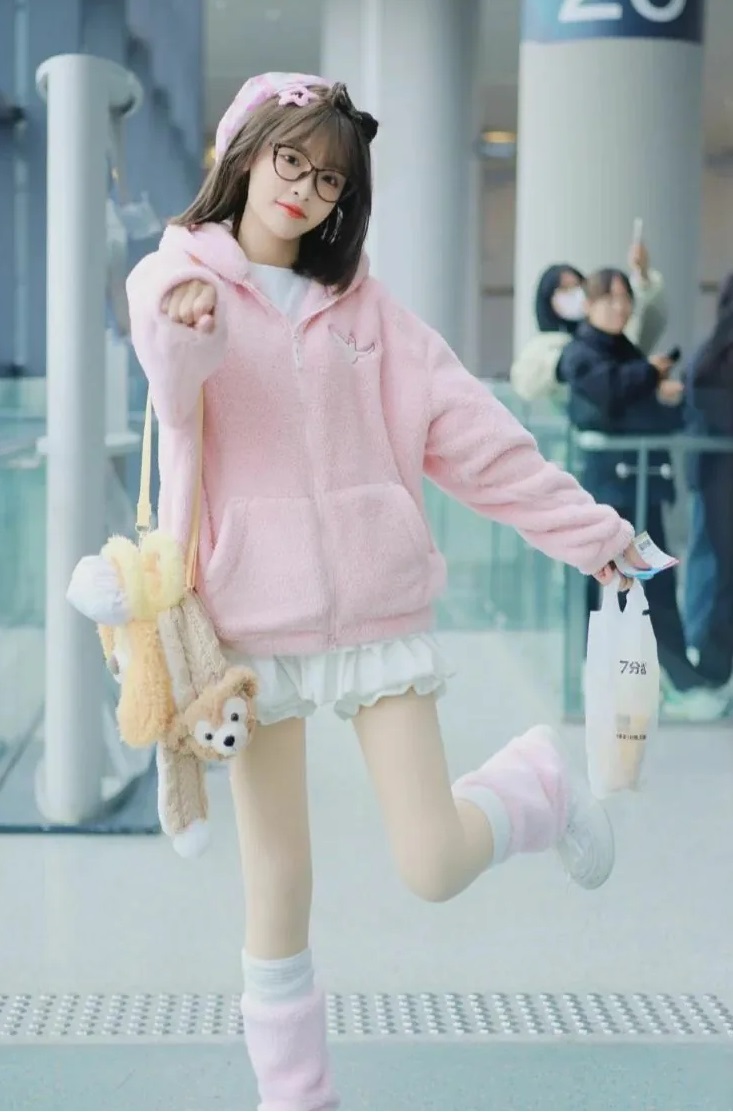 【現貨】小飛人 KR112170 毛毛外套