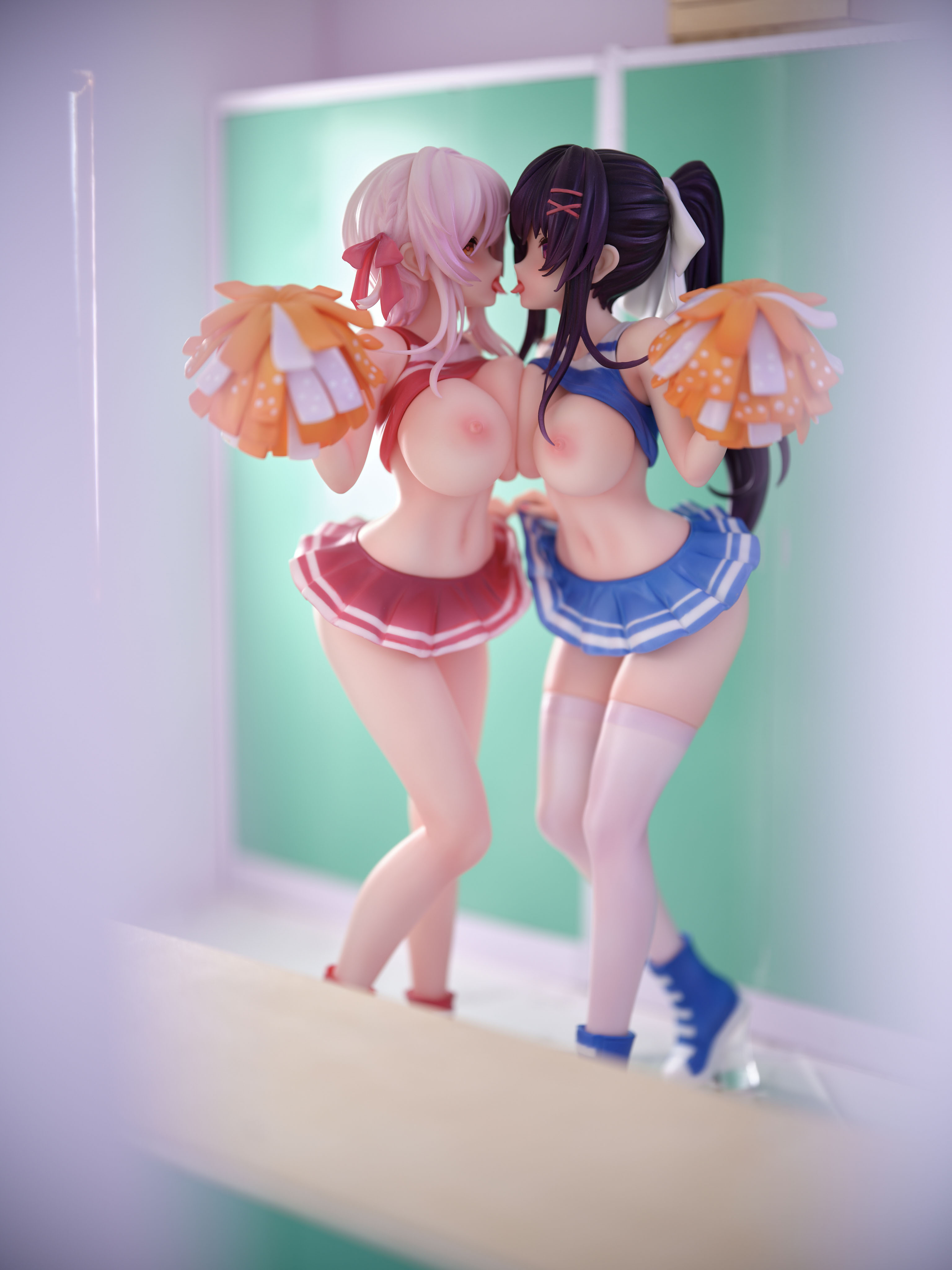 BRASS BELL "SAIMIN KANOJO" TAKANASHI IORI & HASHIMOTO KAREN 1/6 SCALE FIGURE