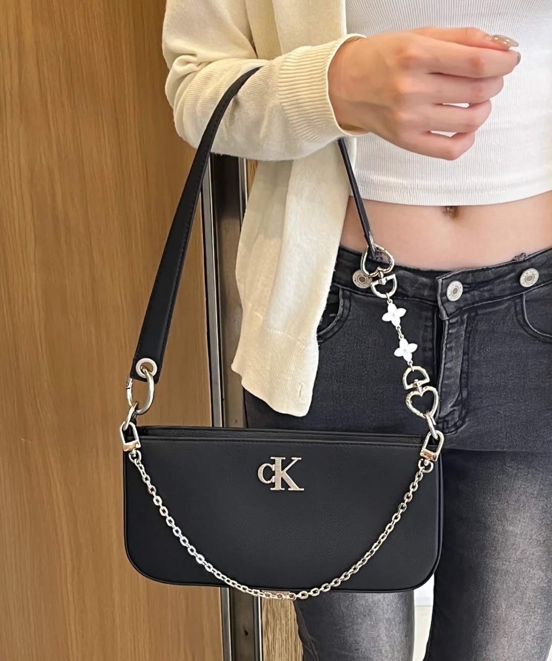 CALVIN KLEIN 手提 腋下包 女款