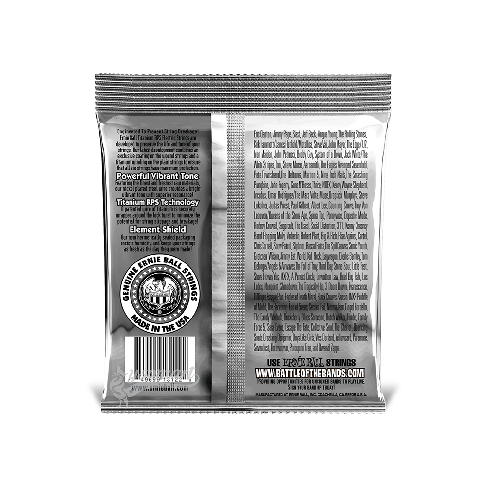 Ernie Ball 電吉他弦 009-046 Hybrid Slinky Coated Titanium RPS 3122