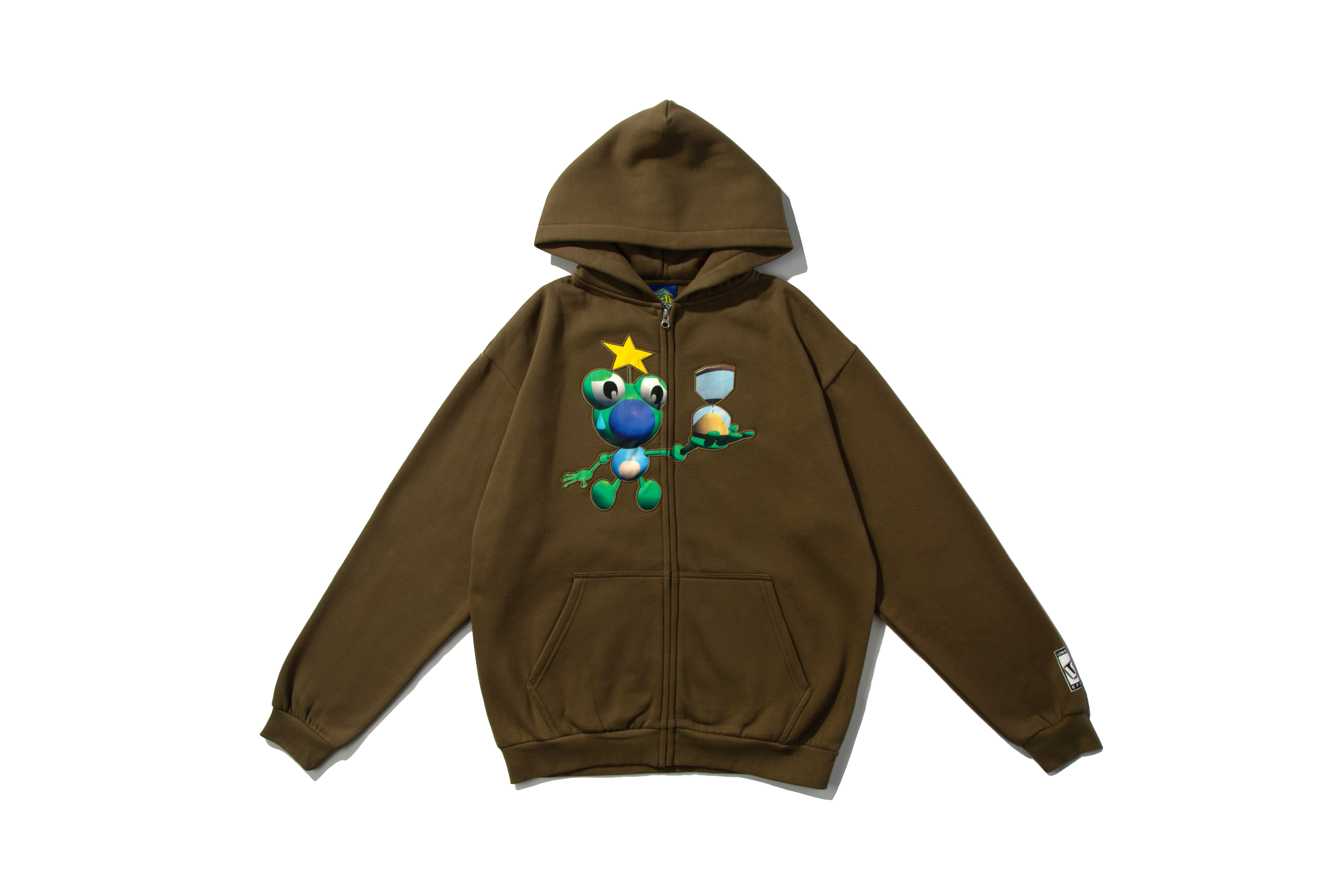 Lo-Fi "Countdown Zip-Thru Hood" (Army)