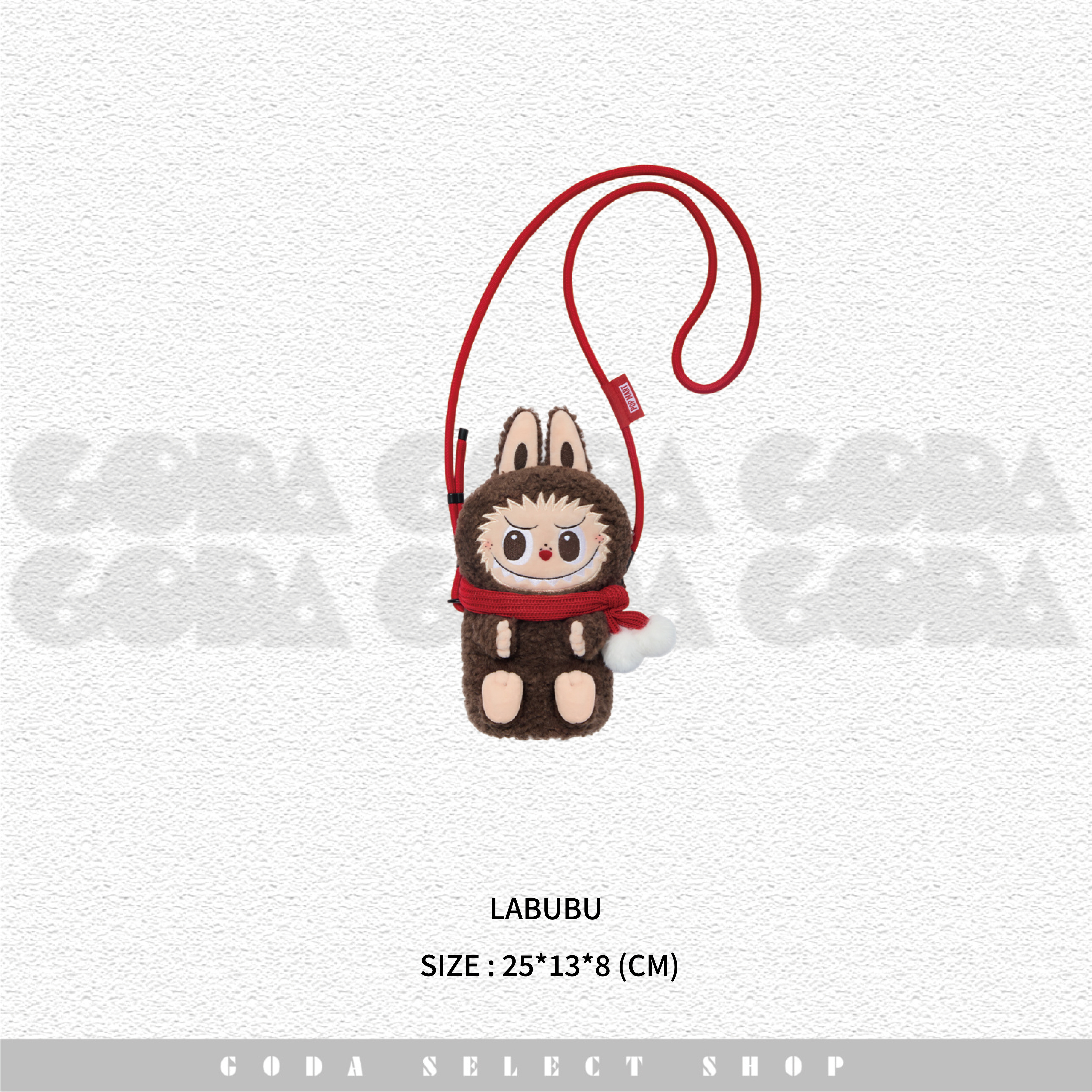 POP MART LABUBU 經典系列-公仔斜挎包 #GT