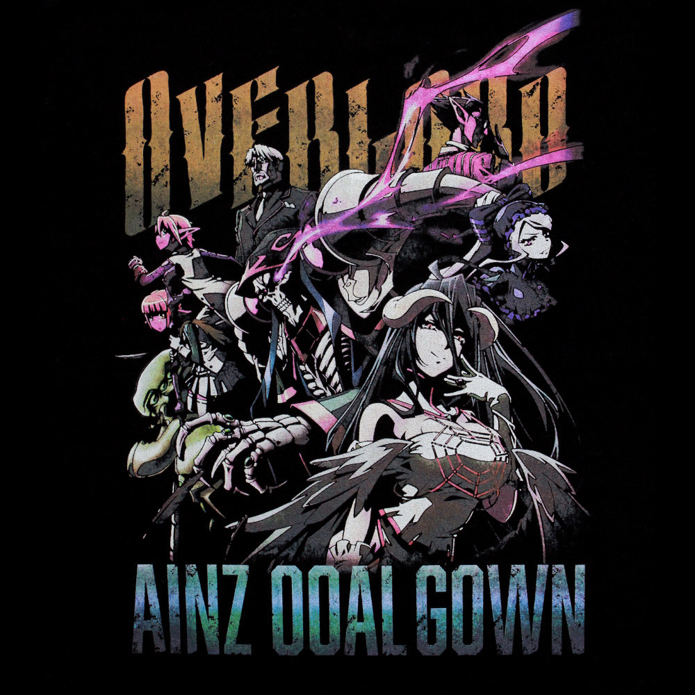 Cospa 1202 ｵｰﾊﾞｰﾛｰﾄﾞ ﾌﾙｶﾗｰTｼｬﾂ/黑色