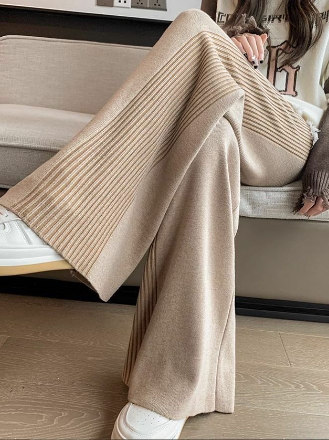 正韓ᴷᴼᴿᴱᴬ 🇰🇷時尚百搭針織褲（四色）