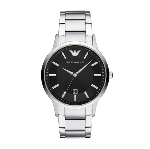 【Armani 亞曼尼】AR11181 男仕 簡約 時尚 日期顯示 不鏽鋼 石英 手錶