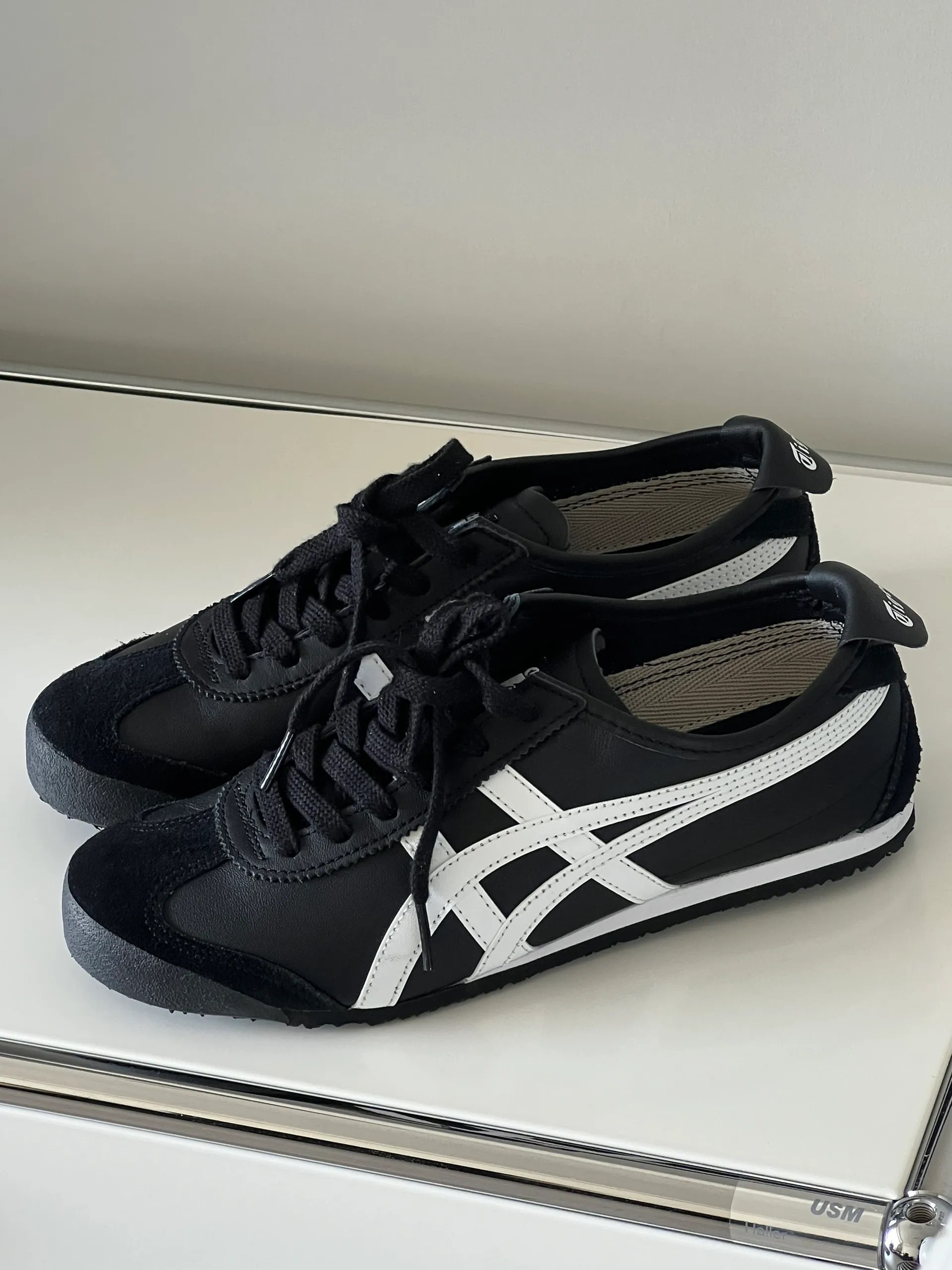 Onitsuka Tiger Mexico 66 鬼塚虎 德訓鞋 黑白 Y2K 復古 千禧年 1183C102-001 / 預購