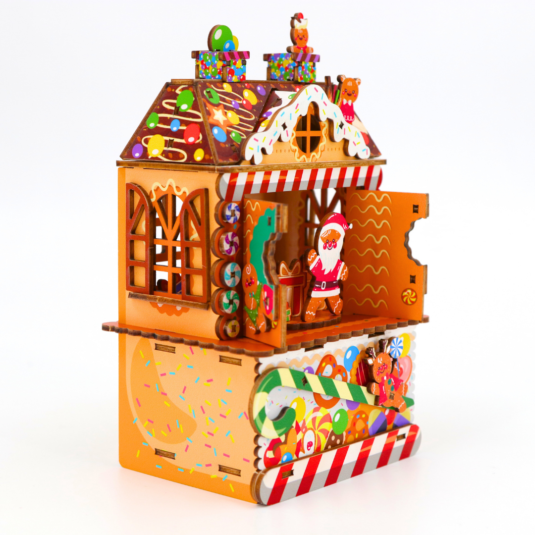 GingerBread Clubhouse Musical Box