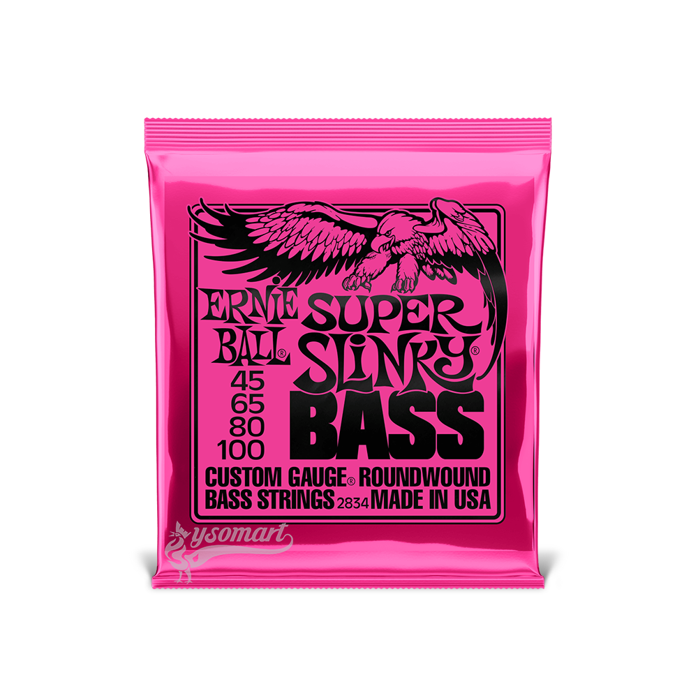 Ernie Ball 電貝斯弦 045-100 Super Slinky 2834
