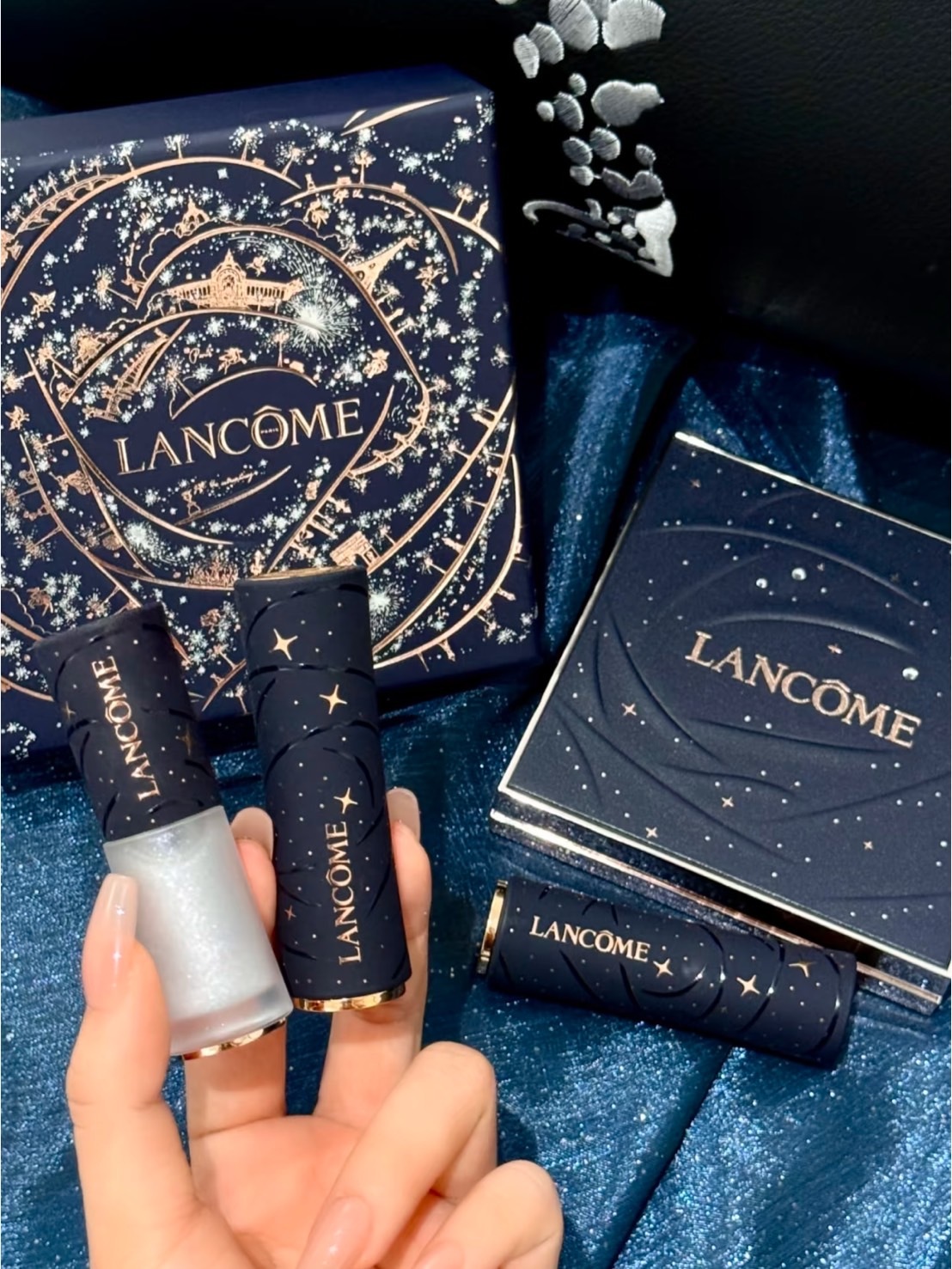 LANCOME 蘭蔻 2024 聖誕限定禮盒 巴黎星夜限定口紅