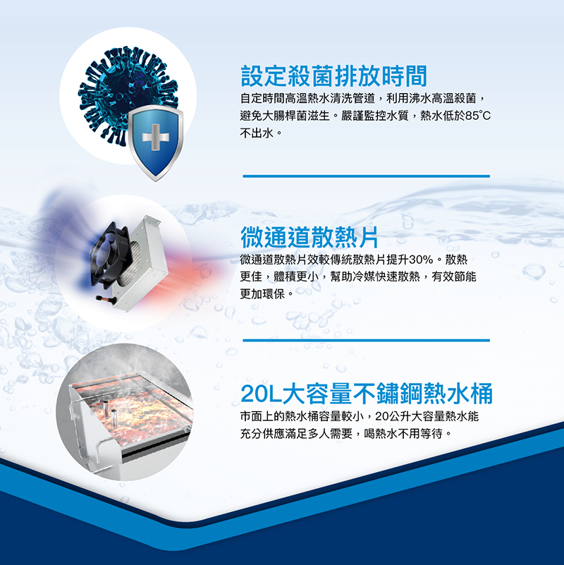 HM-3187智慧熱交換飲水機